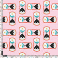 Pink Muslin Digital Printed Kids Fabric – timer1