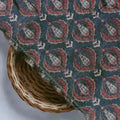 Blue Ogee Pattern Digital Printed Fabrics – us 0 0ba1016 110 d