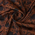 Black And Rustic Look Flower Digital Printed Fabric - Upada Silk – us 0 ta07594 110 bcopy