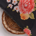 Multicolour Anemone Roses With Digital Printed Fabric - Upada Silk – us 0 ta08277p4 110 d