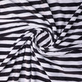 Gorgeous black and white striped velvet fabric by FAB VOGUE Studio – vel 0 ta08501p2 111 a