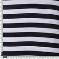 Gorgeous black and white striped velvet fabric by FAB VOGUE Studio – vel 0 ta08501p2 111 d