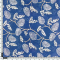 White Jasud Flower With Stalk Digital Printed Fabric - Weightless – we 0 ma02853p3 110 d