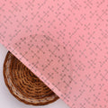 Classy Peach Abstract Digital Printed Weightless Fabric – we 0 ta05417b 110 b
