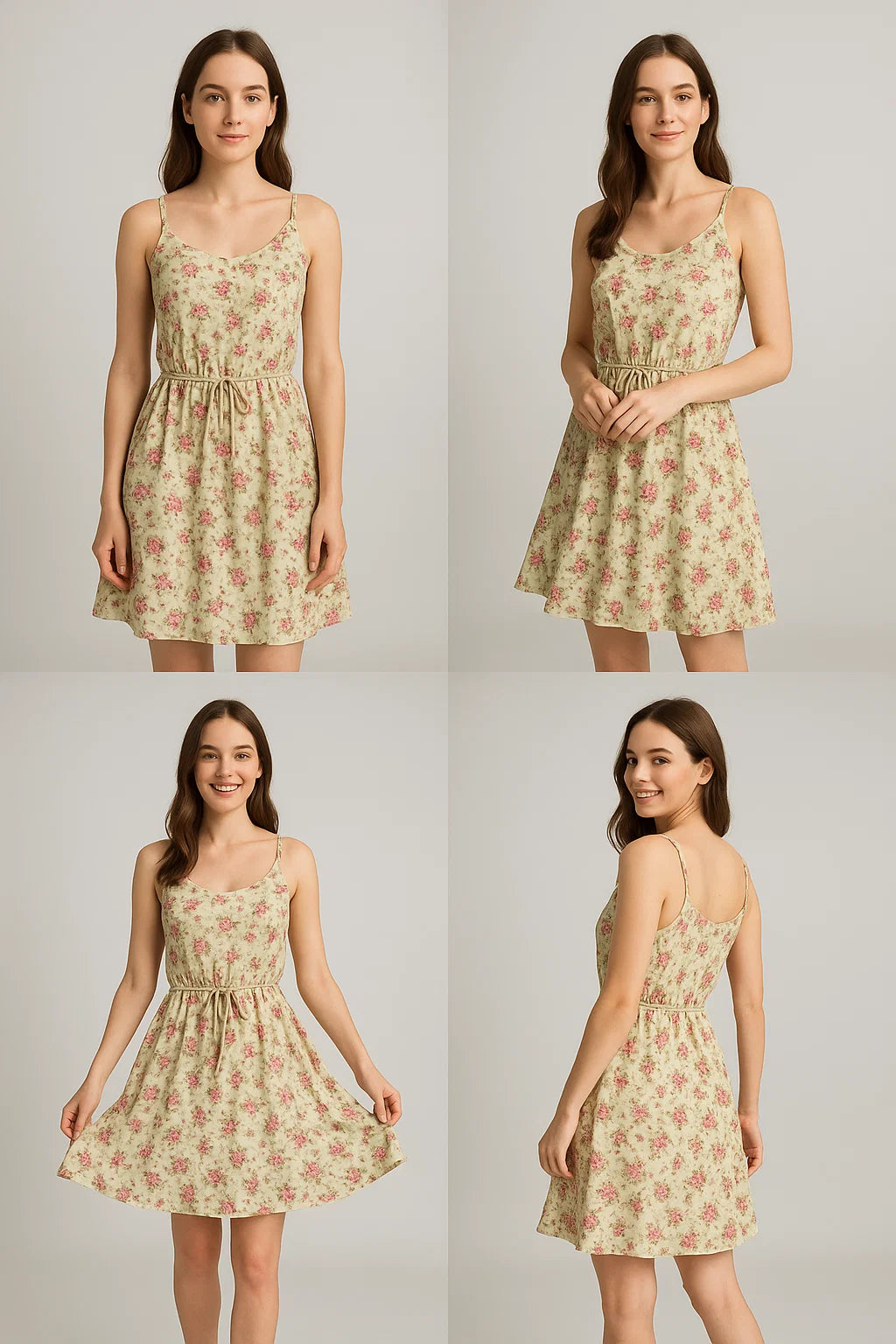 Purple Flower Weightless Printed Fabric