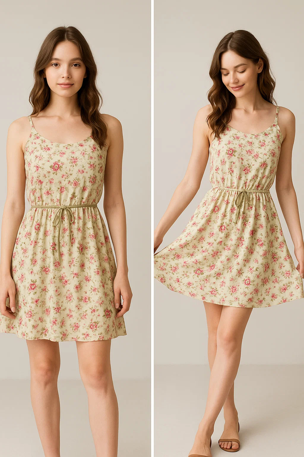 Purple Flower Weightless Printed Fabric