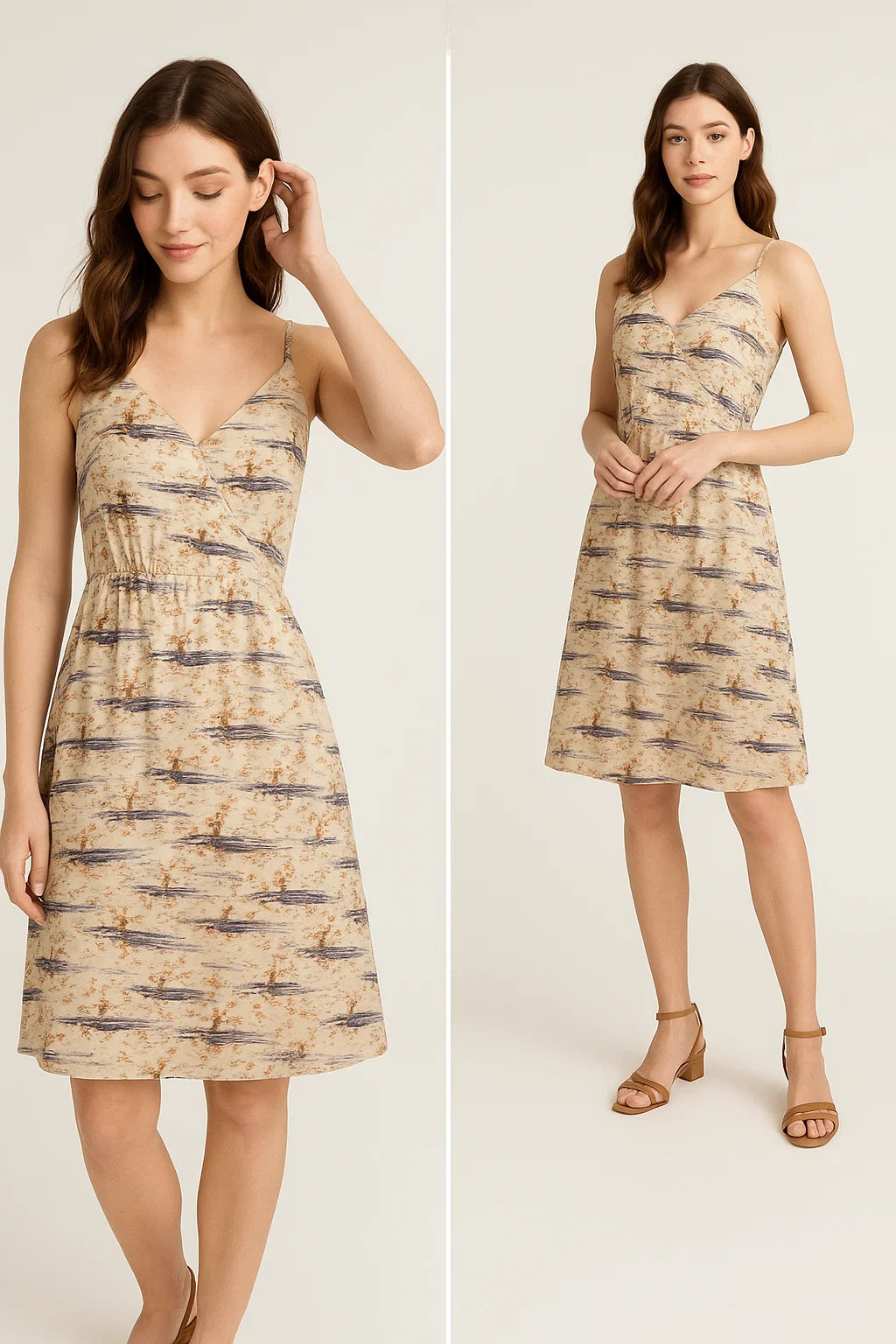 Modish Moss Decorative Weightless Printed Fabric