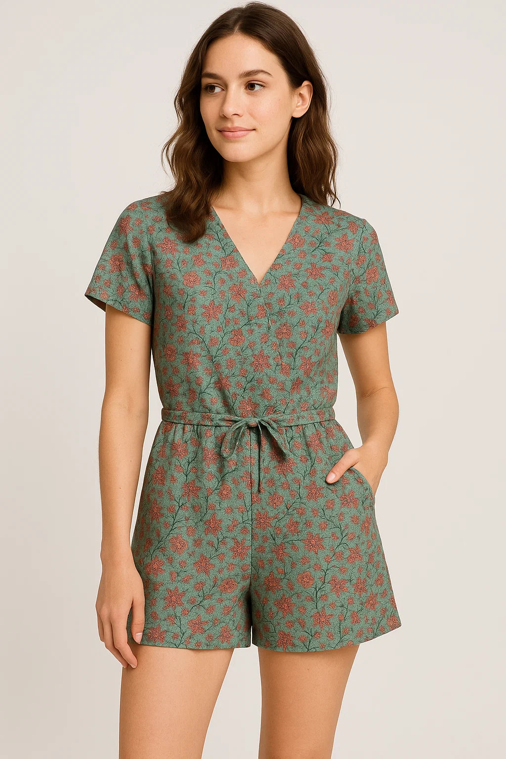 Mossy Bench Liberty Weightless Printed Fabric