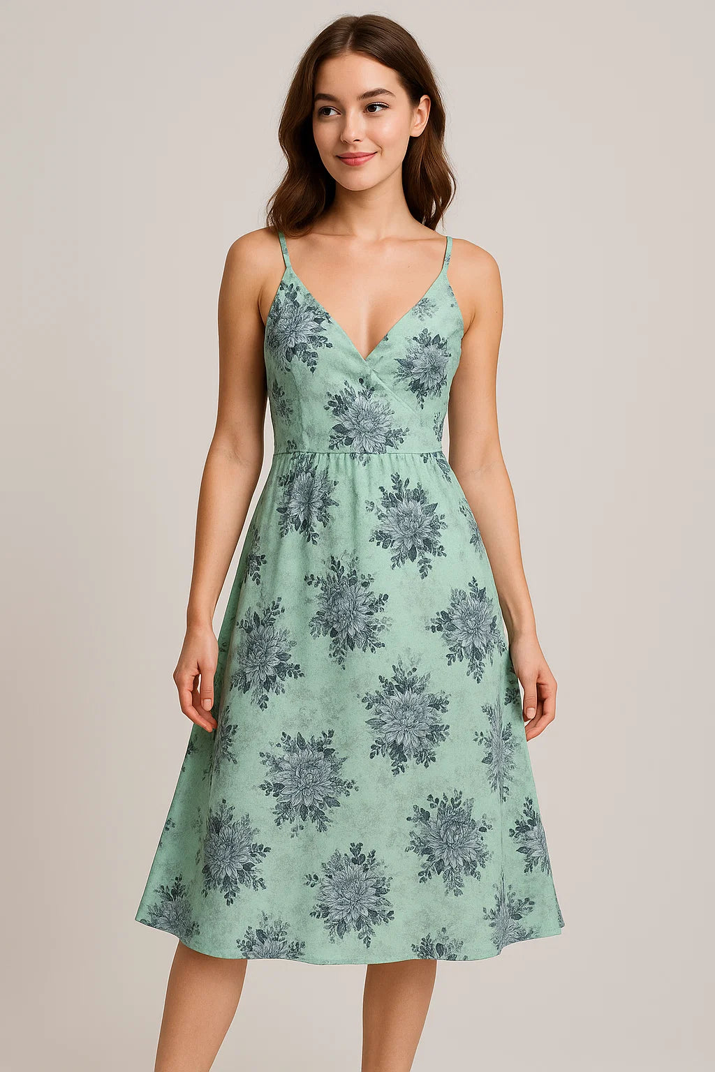 Pista Flower Weightless Printed Fabric