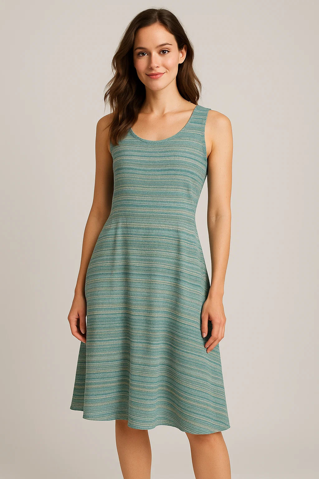 Multicolour Art Of Watercolour Rhombus Digital Printed Fabric - Weightless