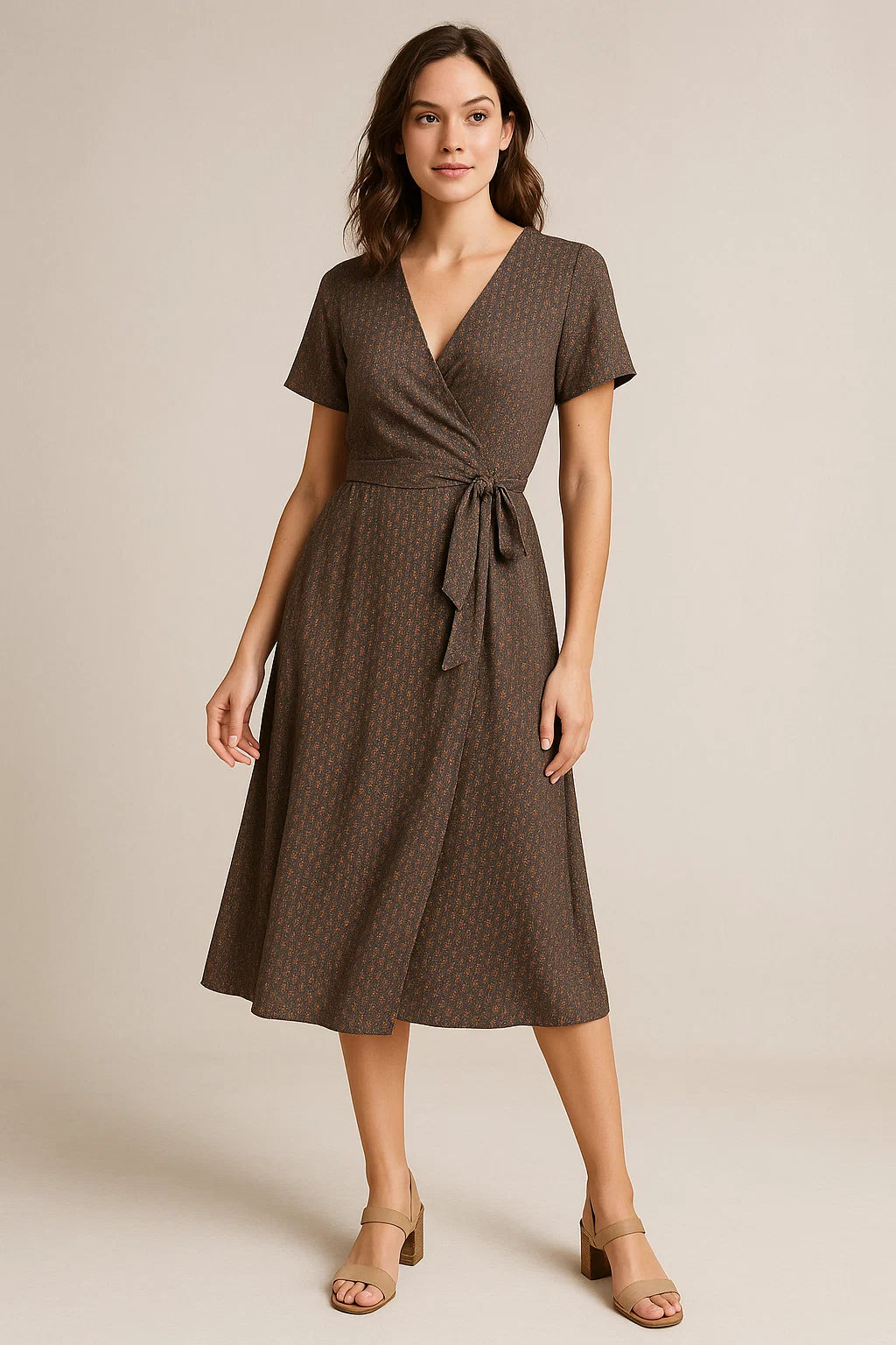 Decorative Small Plant Seamless Digital Printed Fabric - Weightless