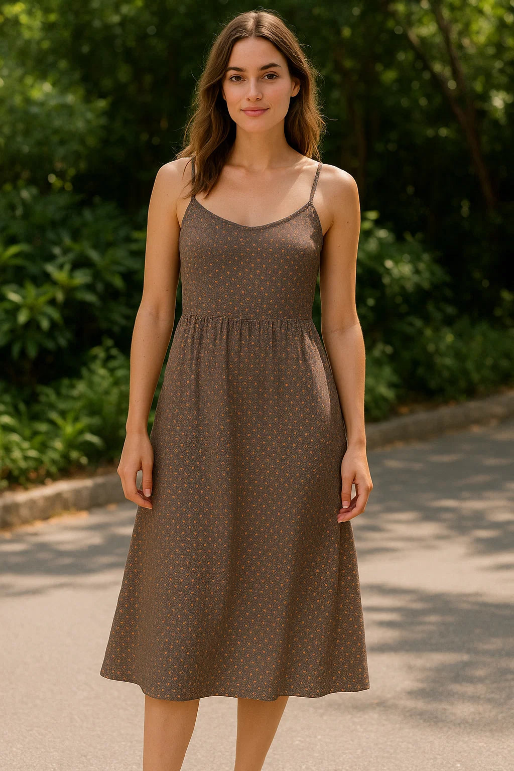 Decorative Small Plant Seamless Digital Printed Fabric - Weightless