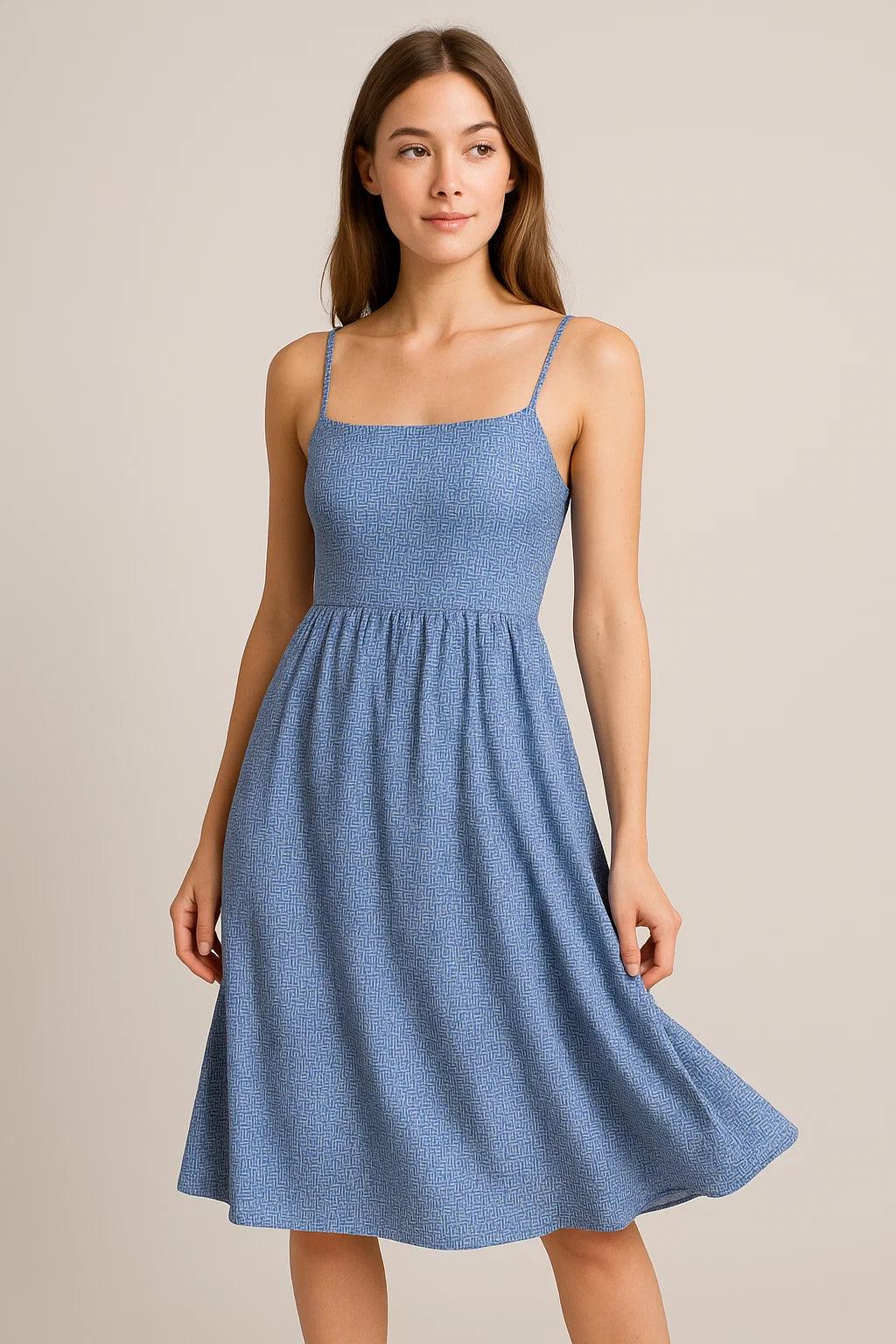 Seamless Abstract Repeat With Eagle Colour Digital Printed Fabric - Weightless