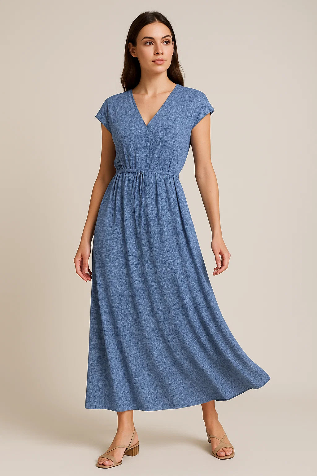 Seamless Abstract Repeat With Eagle Colour Digital Printed Fabric - Weightless