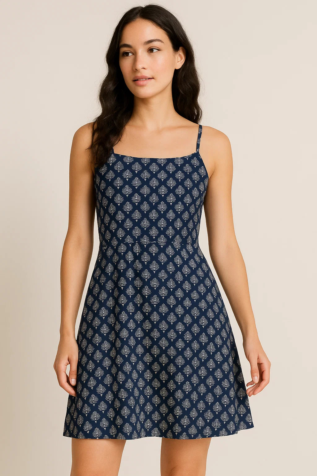 Summer Green Spring Colour Flower Digital Printed Fabric - Weightless