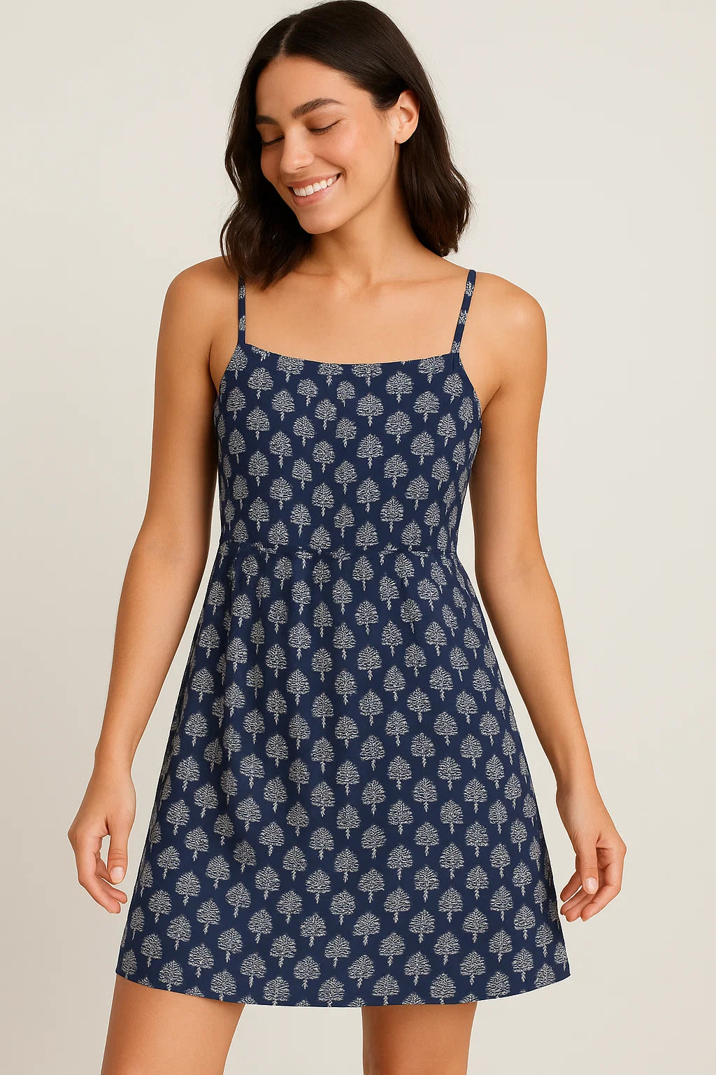 Summer Green Spring Colour Flower Digital Printed Fabric - Weightless