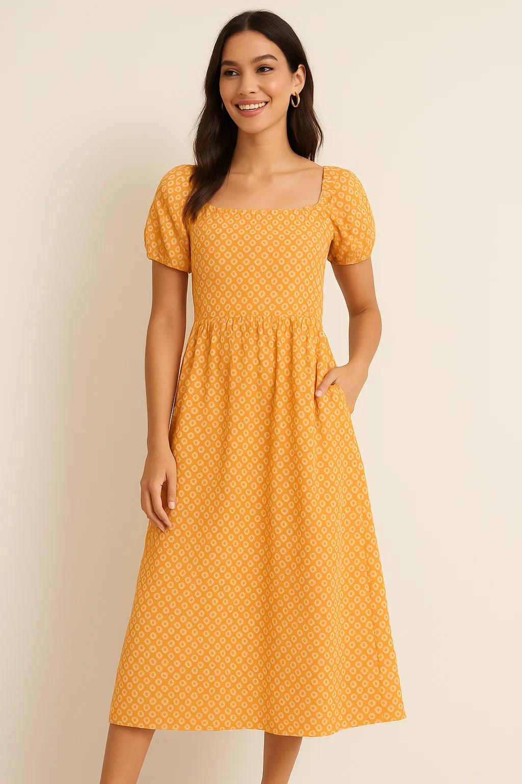 Bird's Eye Seamless Pattern Digital Printed Fabric - Weightless