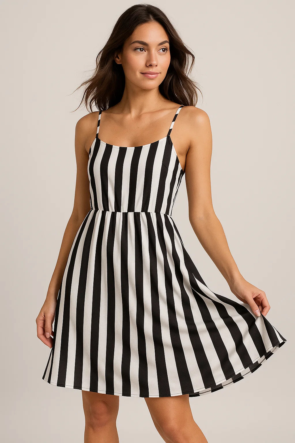 Decorative Black And White Zebra Digital Printed Fabric - Weightless