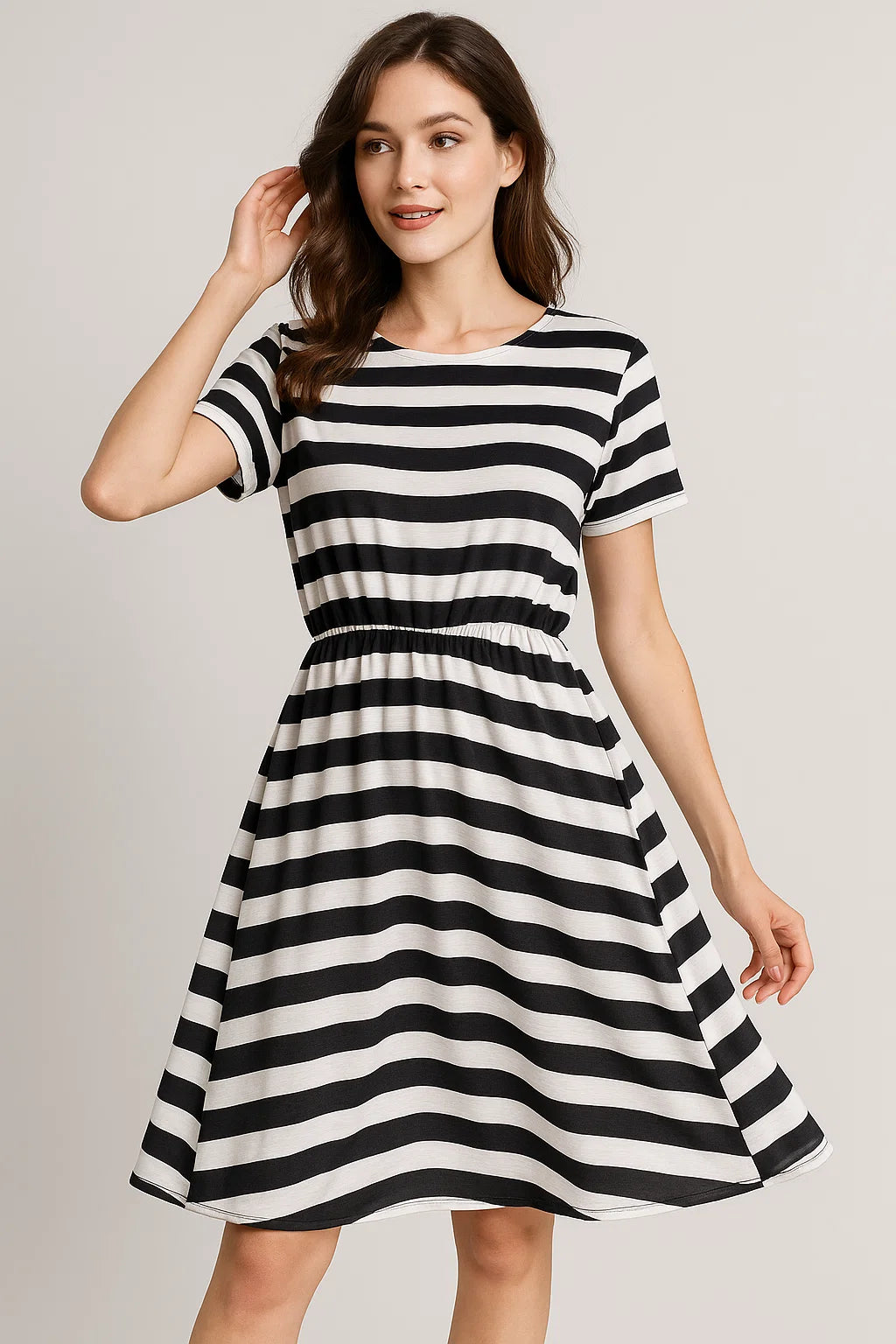 Decorative Black And White Zebra Digital Printed Fabric - Weightless