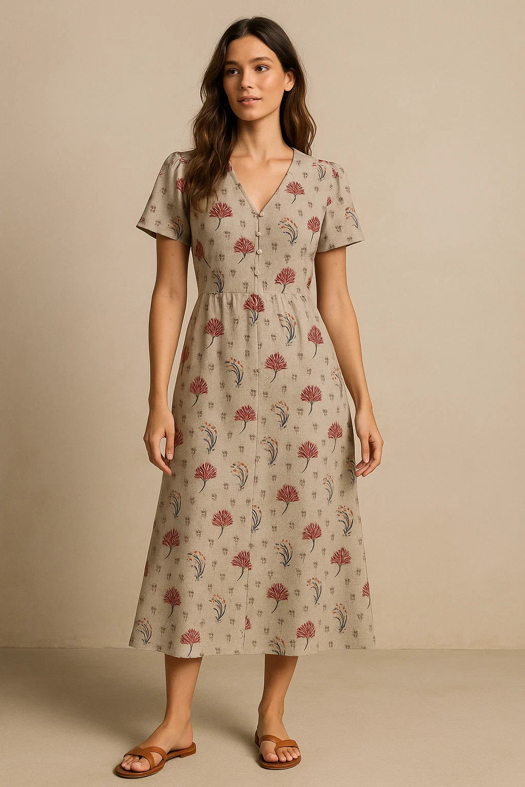 Fleur De Lis Design Digital Printed Fabric