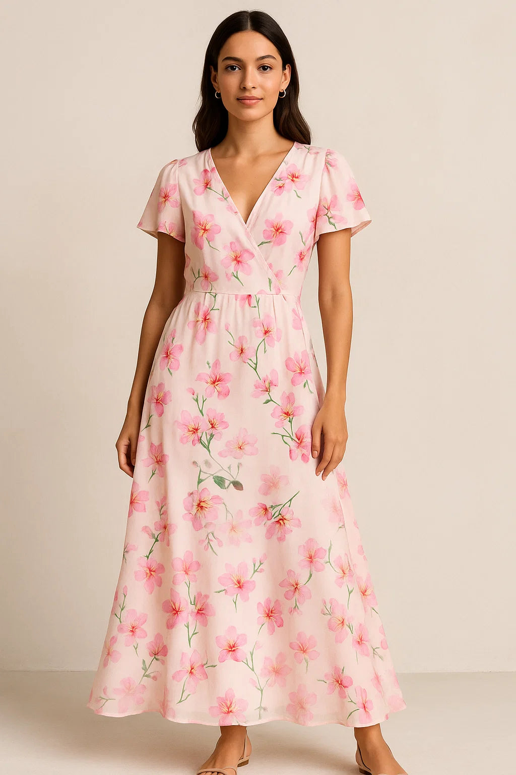 Colorfull Floral Digital Printed Fabric