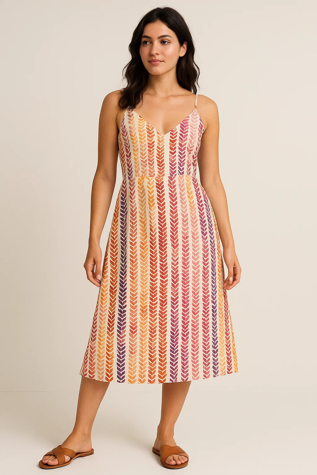 Bird Eyes Pattern Digital Printed Fabric