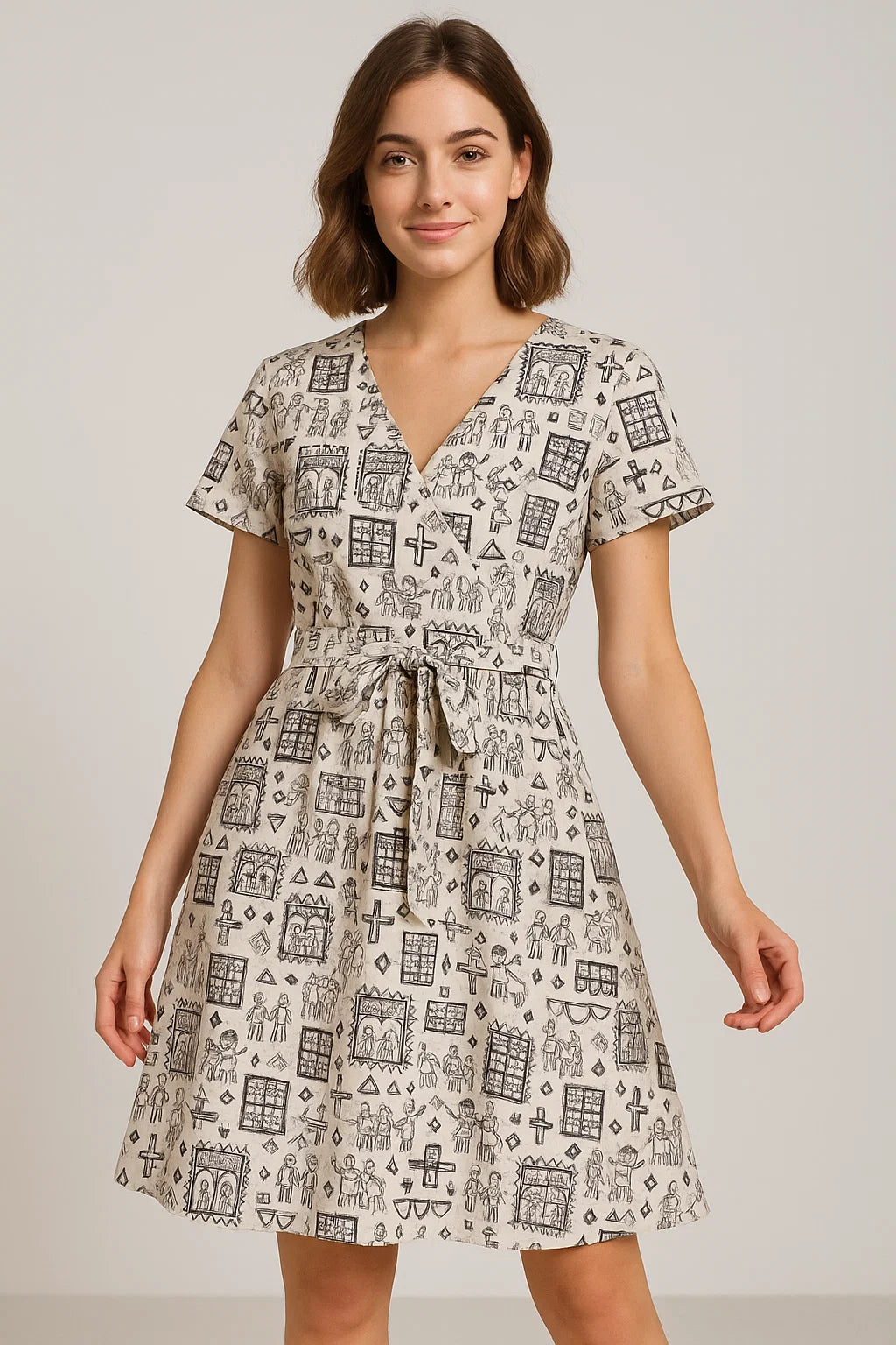 Beautiful Quirky Printed Fabric