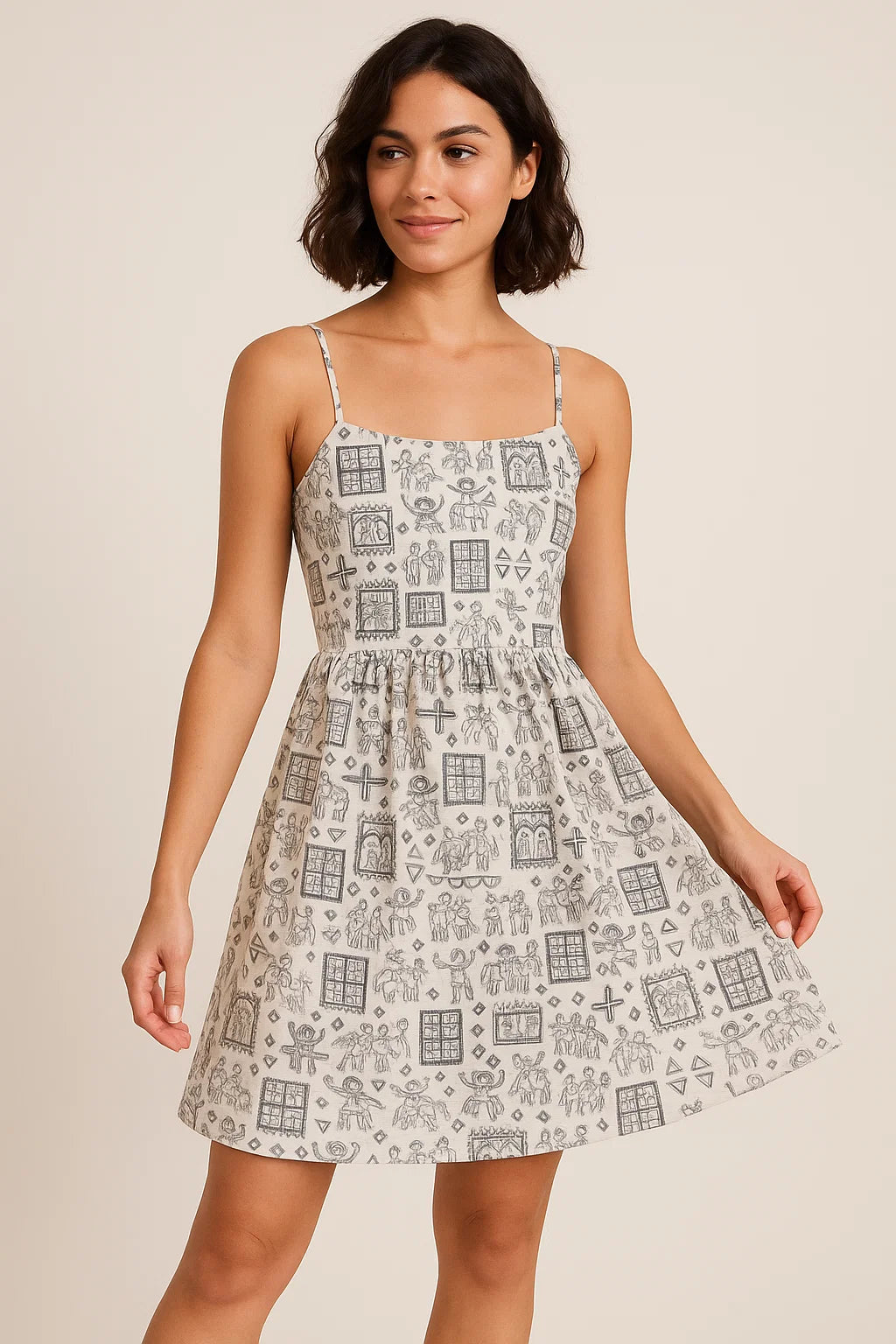 Beautiful Quirky Printed Fabric