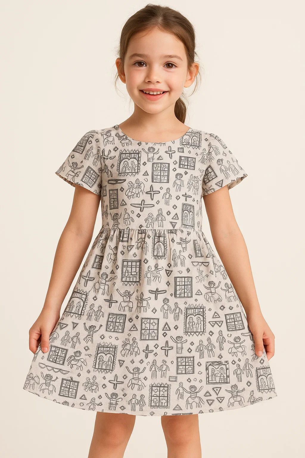 Beautiful Quirky Printed Fabric