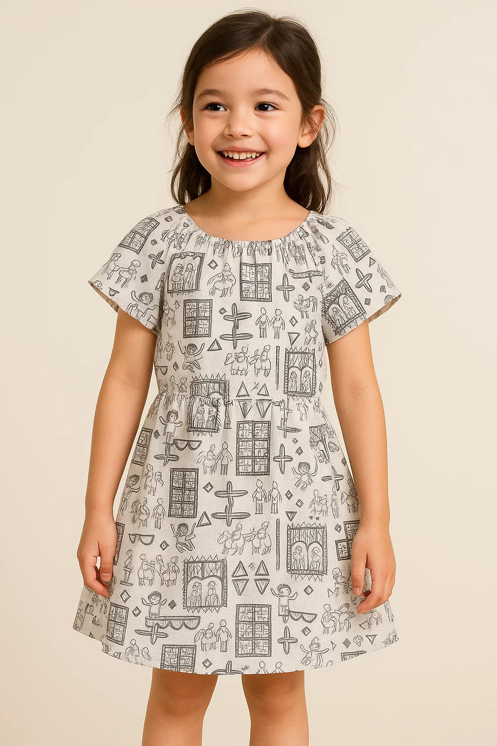 Beautiful Quirky Printed Fabric