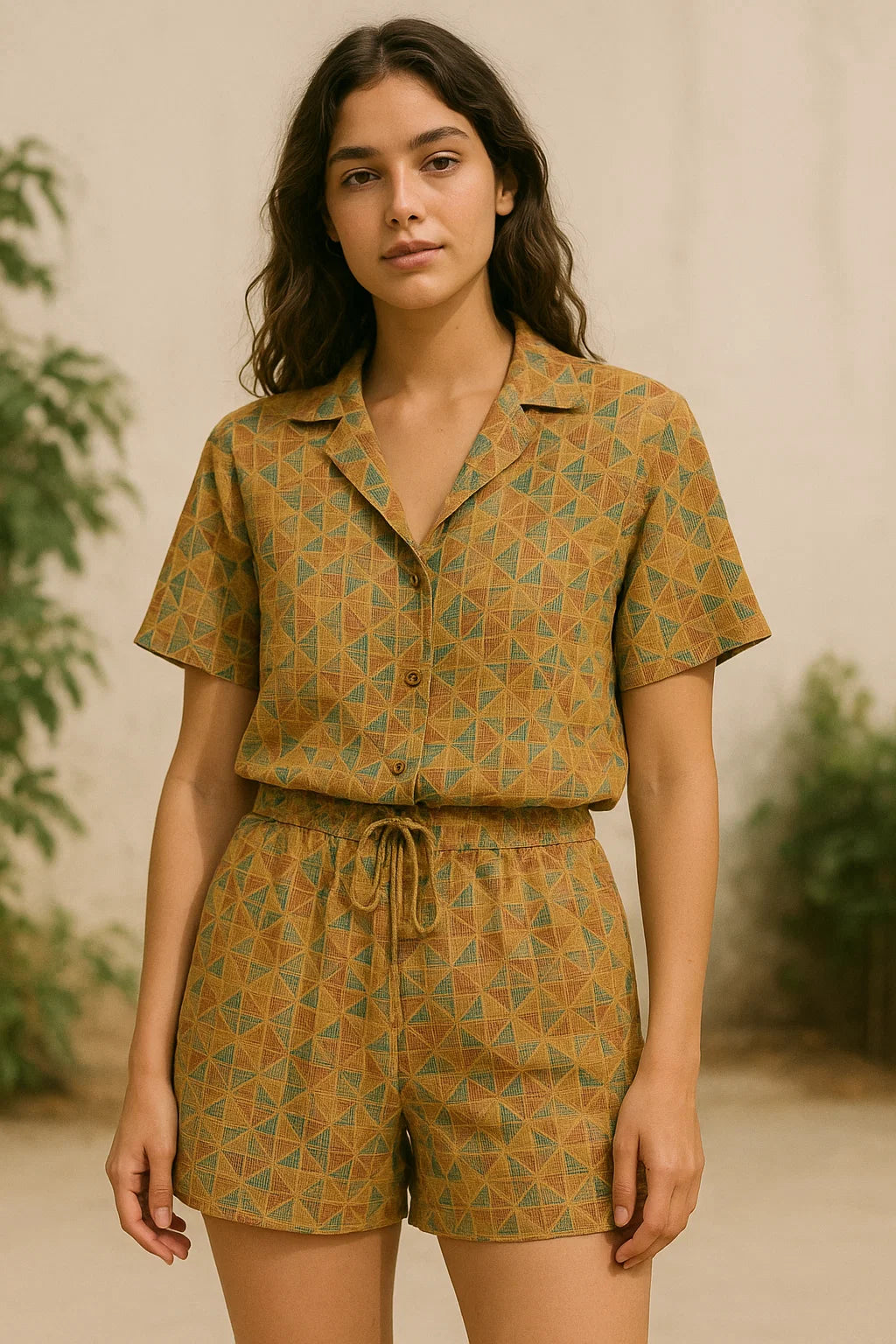 Multicolor Abstract Pure Georgette Printed Fabric Material