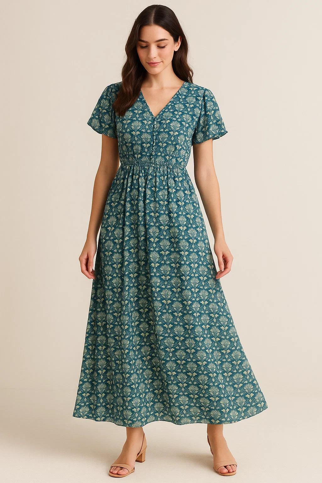 Fairstar Liberty Pure Georgette Printed Fabric Material