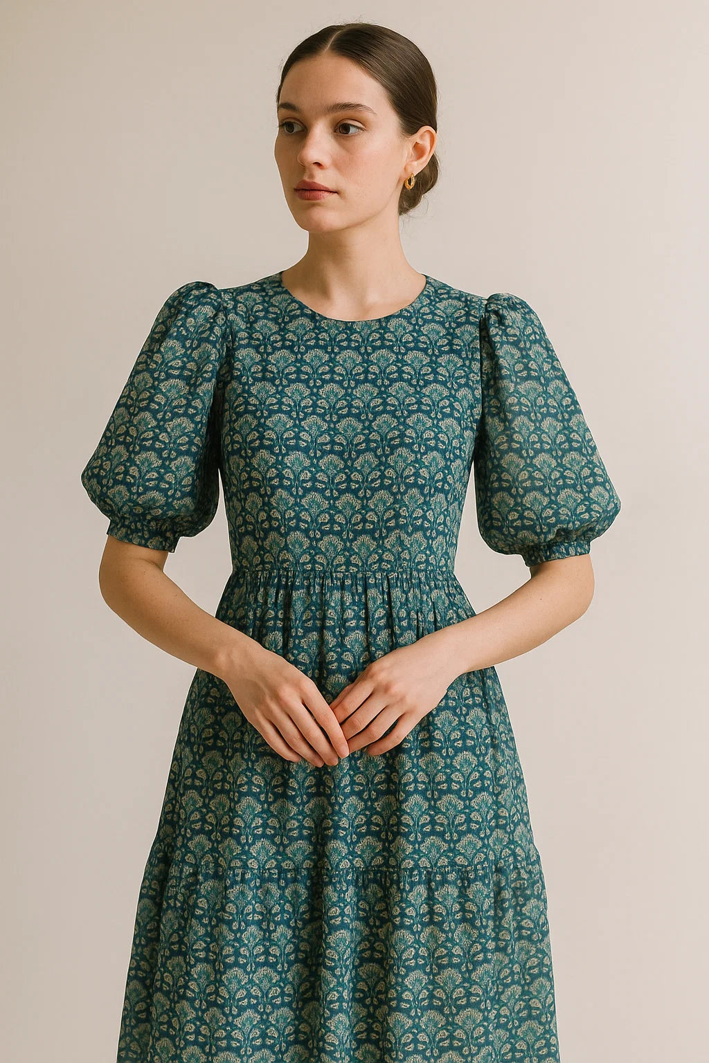 Fairstar Liberty Pure Georgette Printed Fabric Material