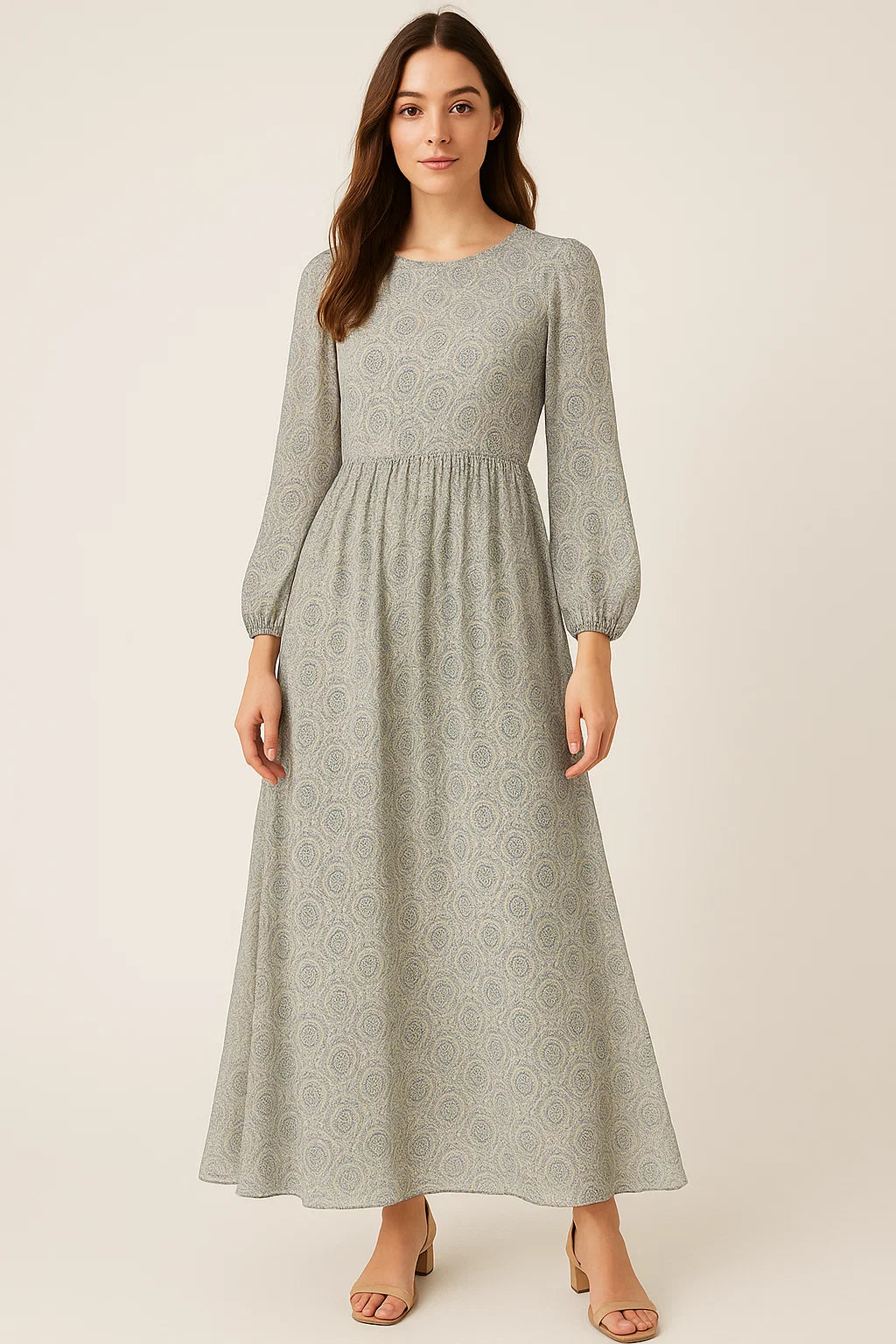 Innovative Art Of Leaves Digital Printed Fabric - Pure Georgette