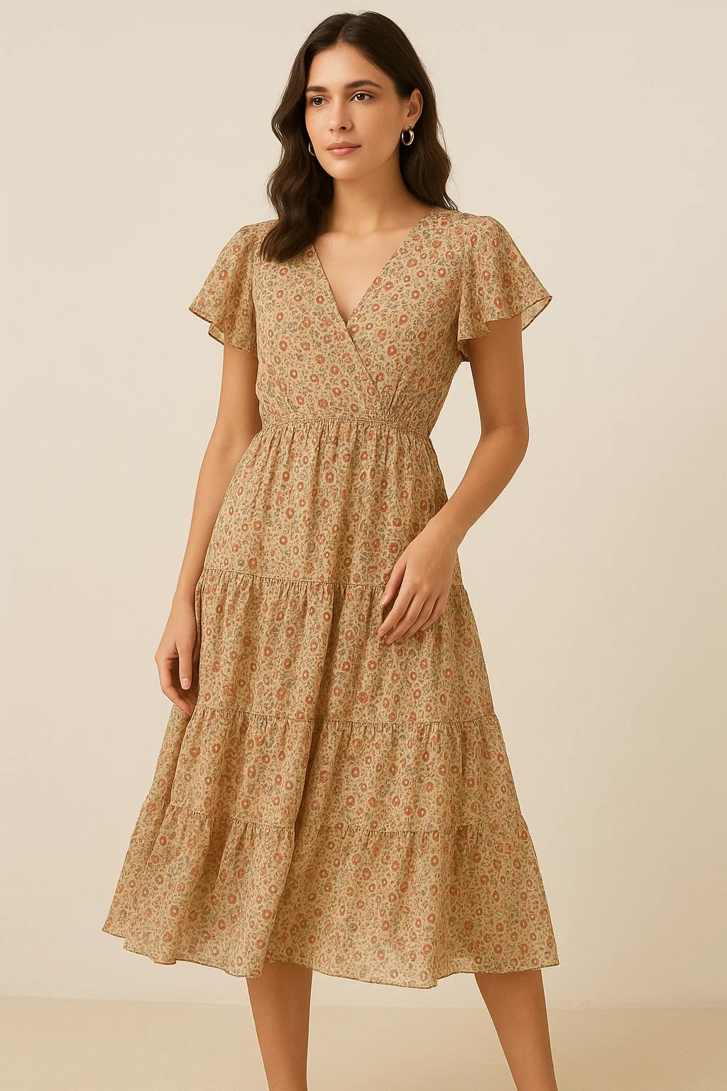 Antique Turkish Diamonds Digital Printed Fabric - Pure Georgette