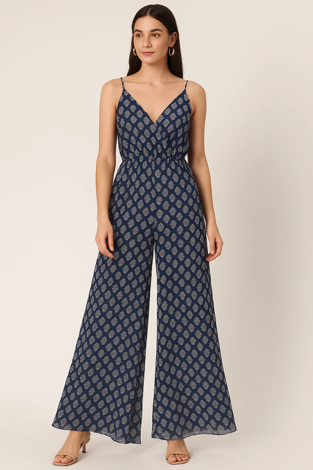 Summer Green Spring Colour Flower Digital Printed Fabric - Pure Georgette