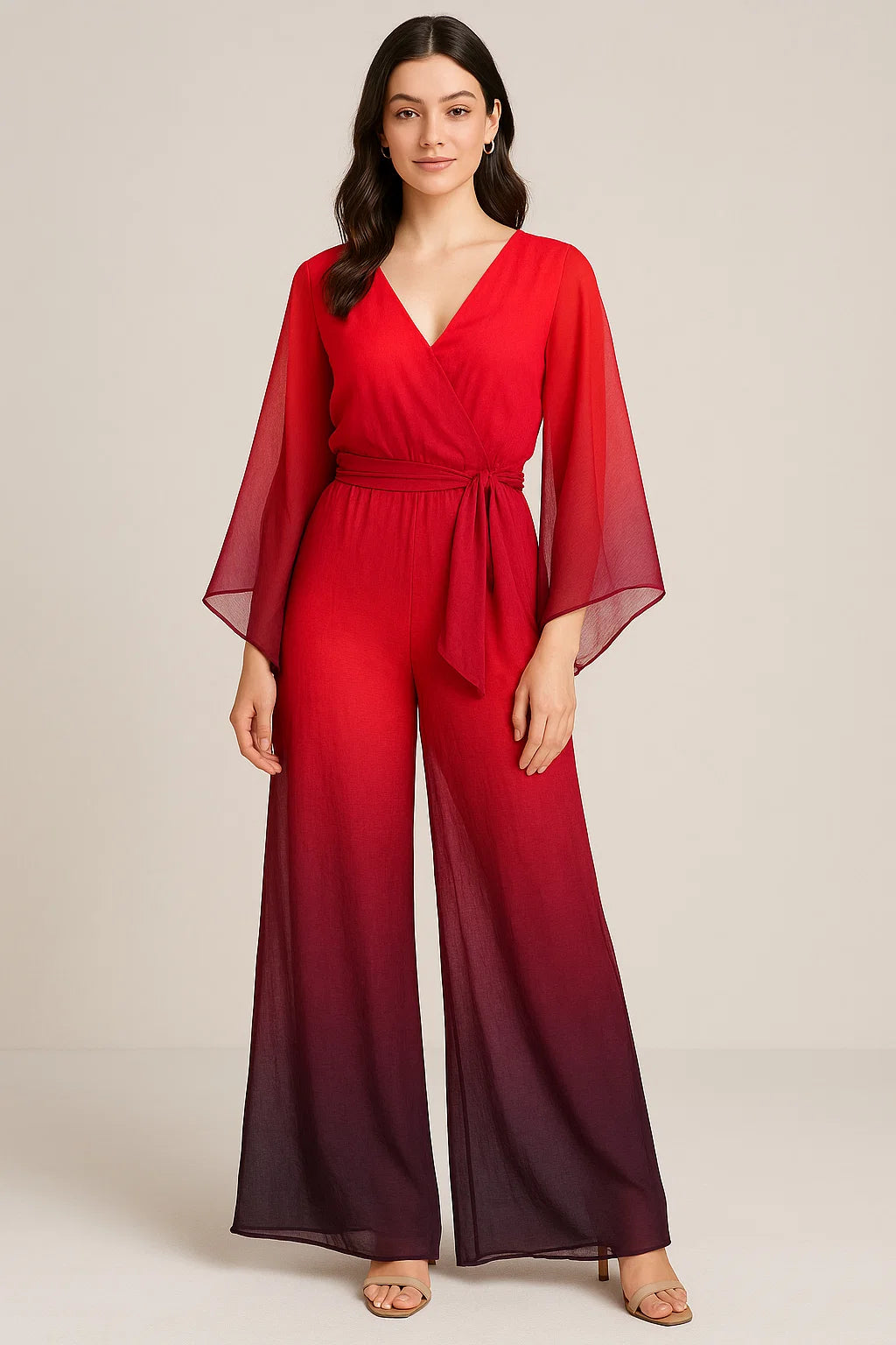 Morden Lifestyle Gradients Digital Printed Fabric - Pure Georgette