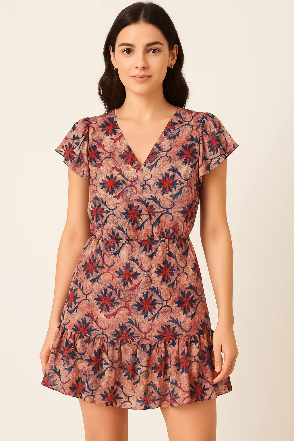 Maple Leaf Digital Printed Fabric