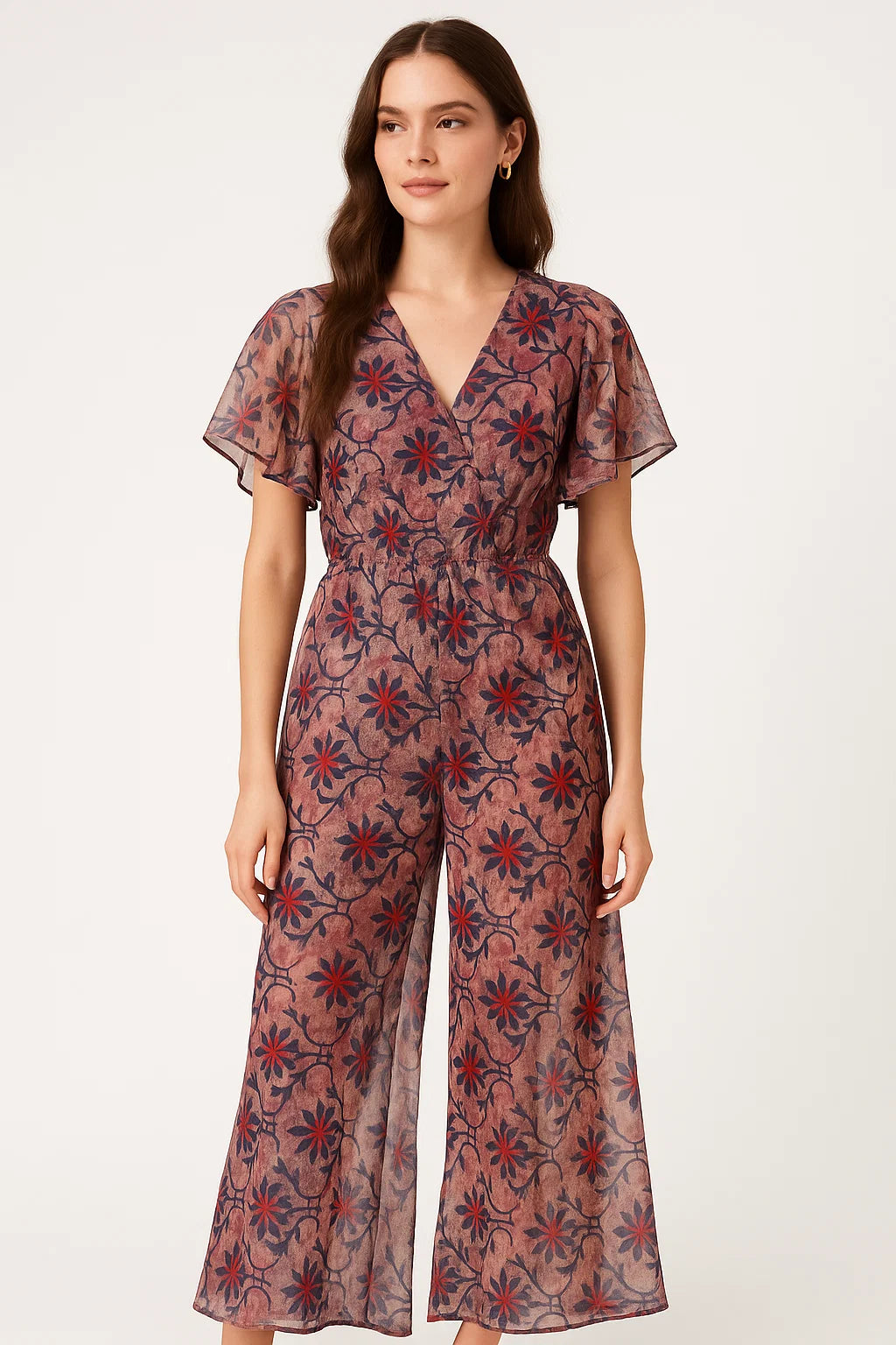 Maple Leaf Digital Printed Fabric