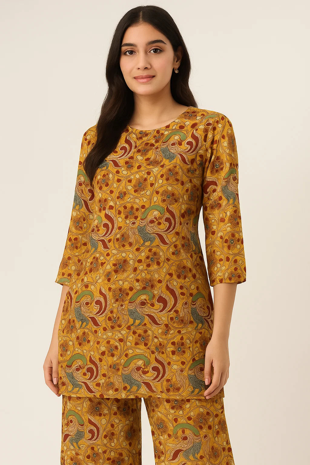 Estragon Decorative Pure Cotton Printed Fabric Material