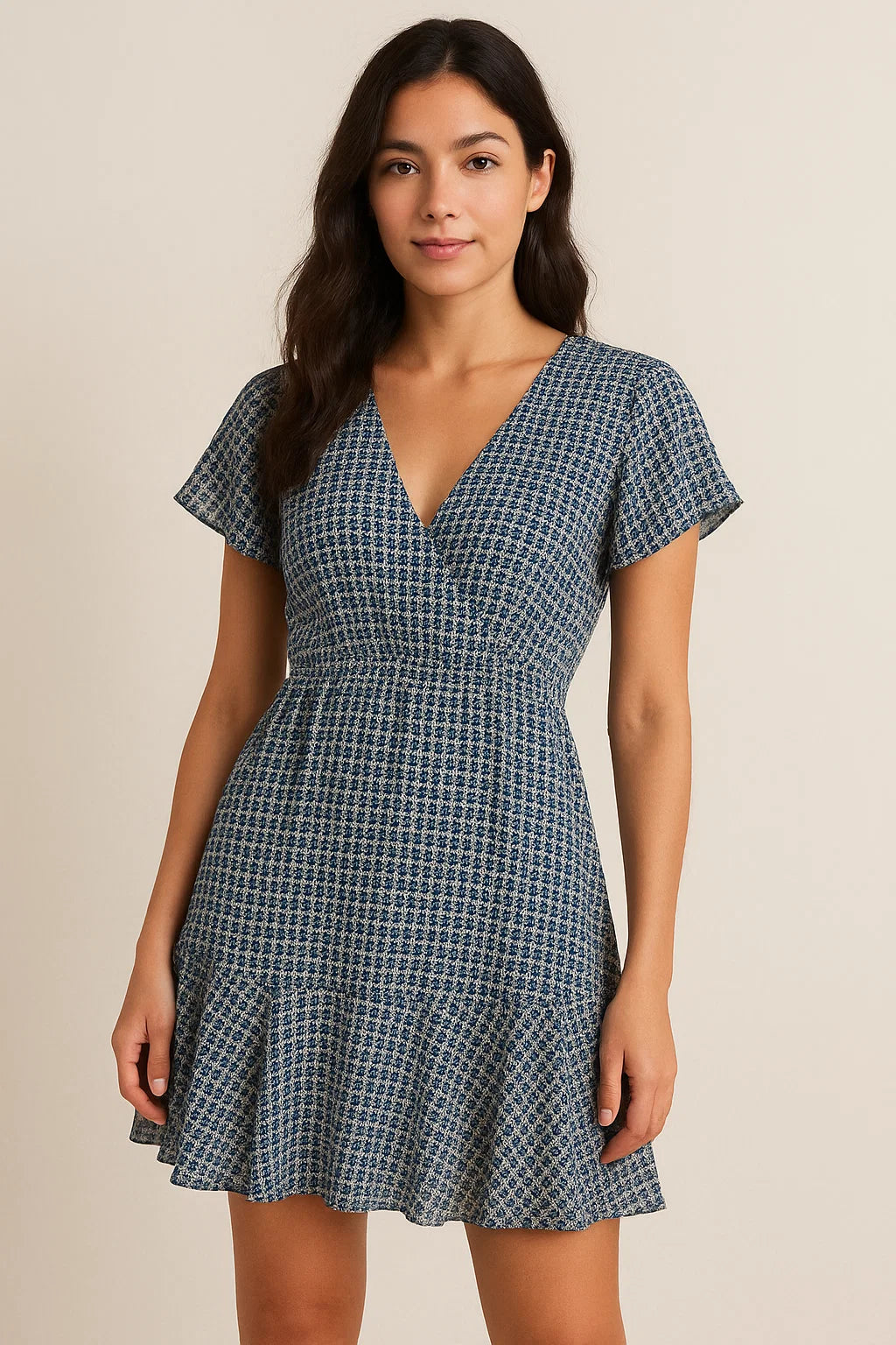 Greek Key Seamless Repeat Digital Printed Fabric - Cotton