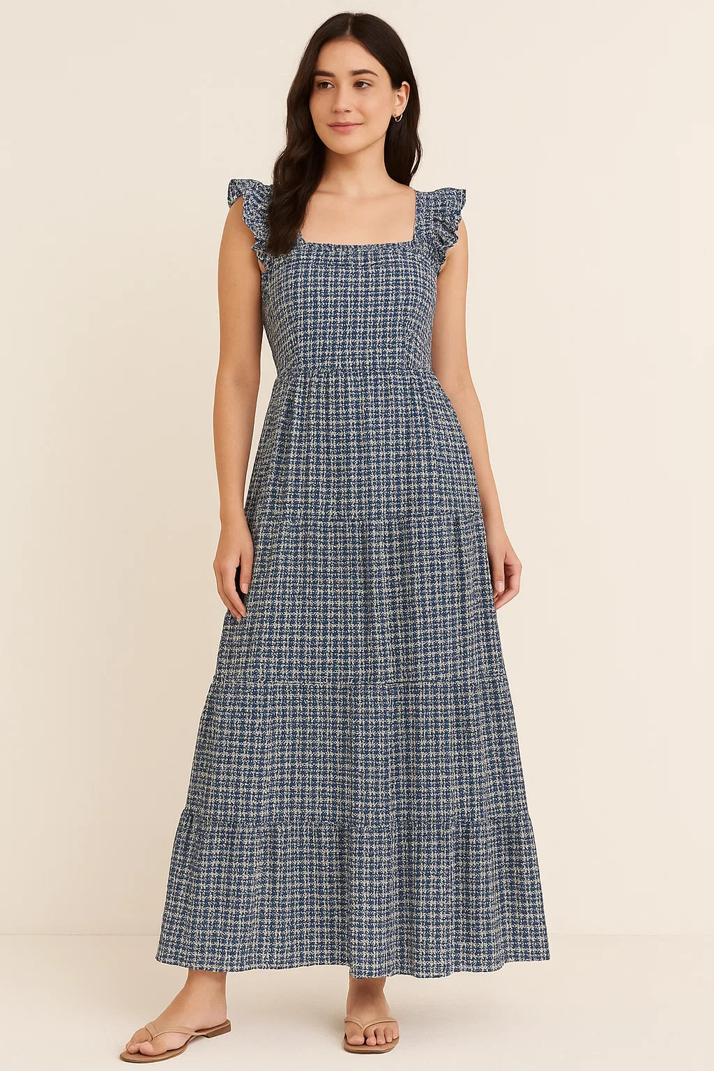 Greek Key Seamless Repeat Digital Printed Fabric - Cotton