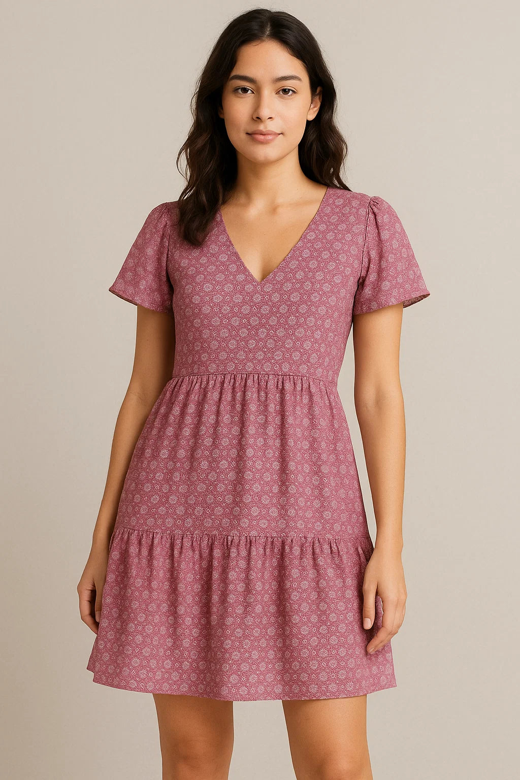 Modern Beautiful Sunflower Art Digital Printed Fabric - Cotton