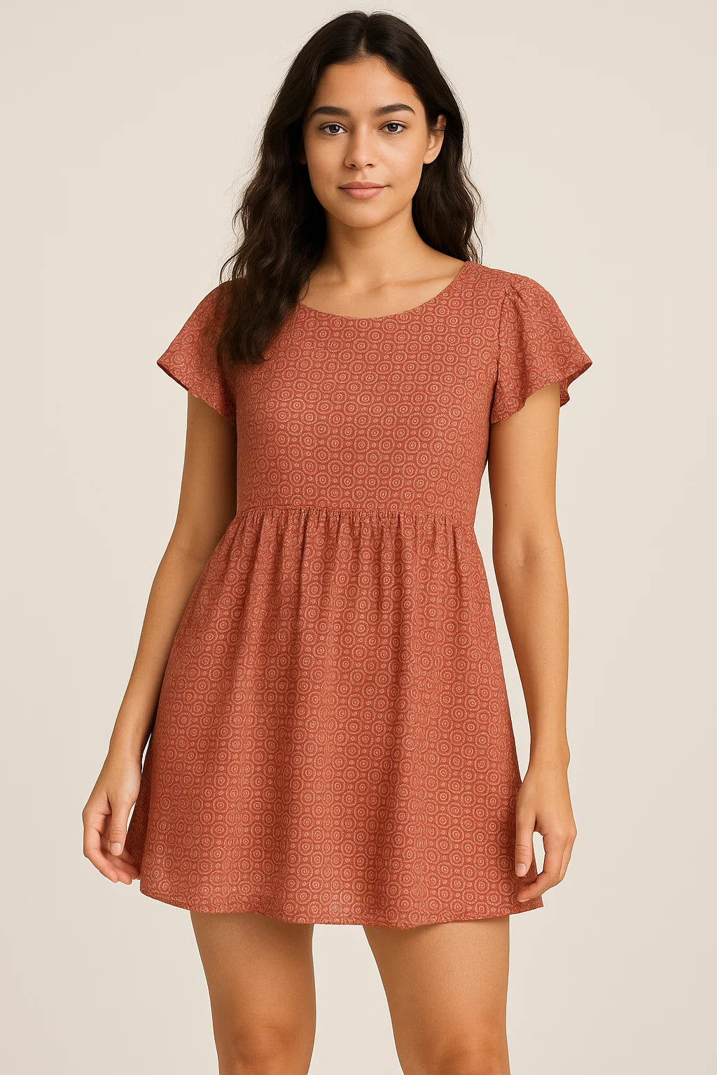 Creative Seamless Multi Types Clover Digital Printed Fabric - Cotton