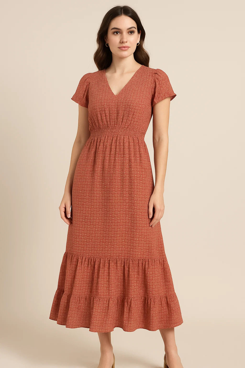 Creative Seamless Multi Types Clover Digital Printed Fabric - Cotton