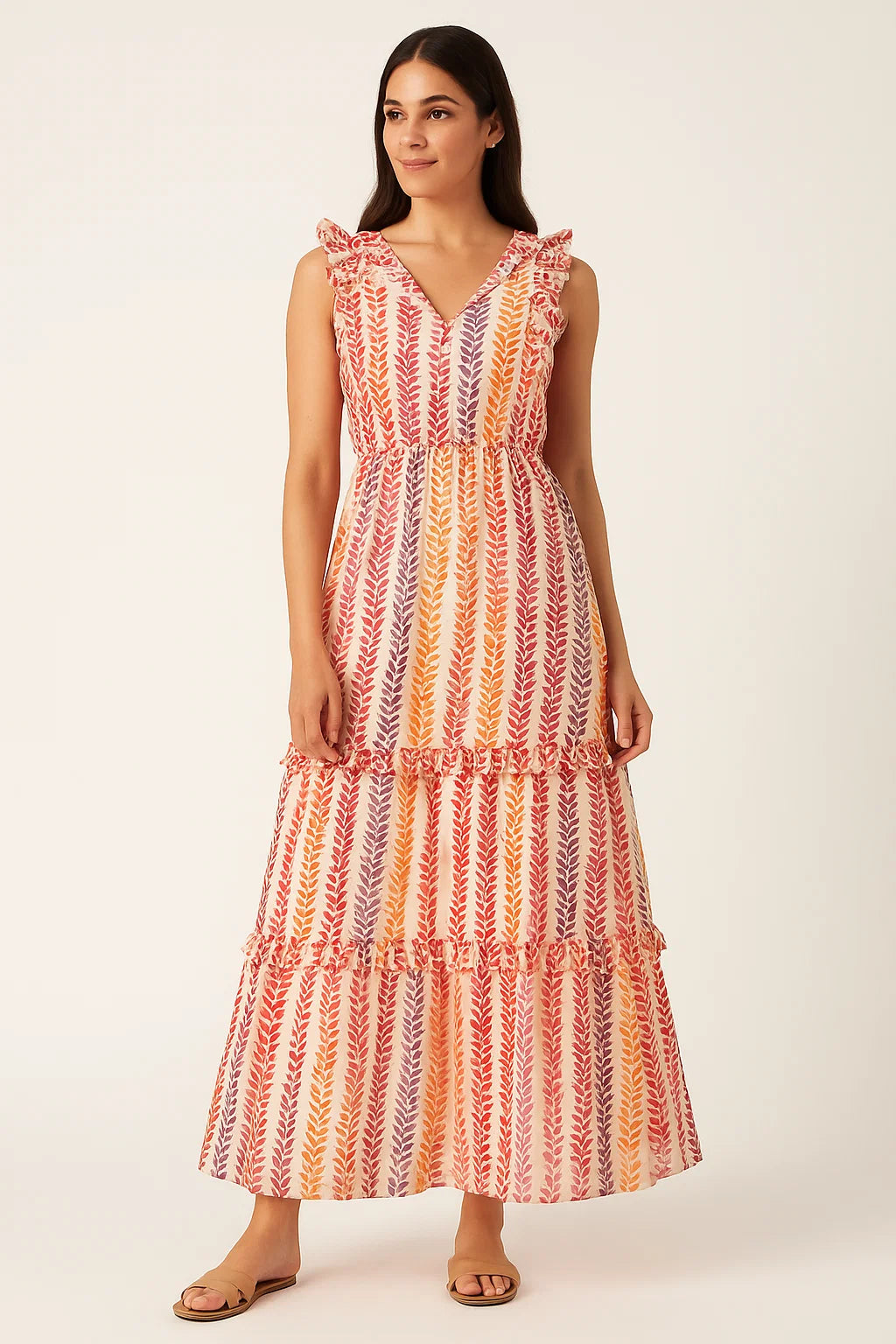 Bird Eyes Pattern Digital Printed Fabric