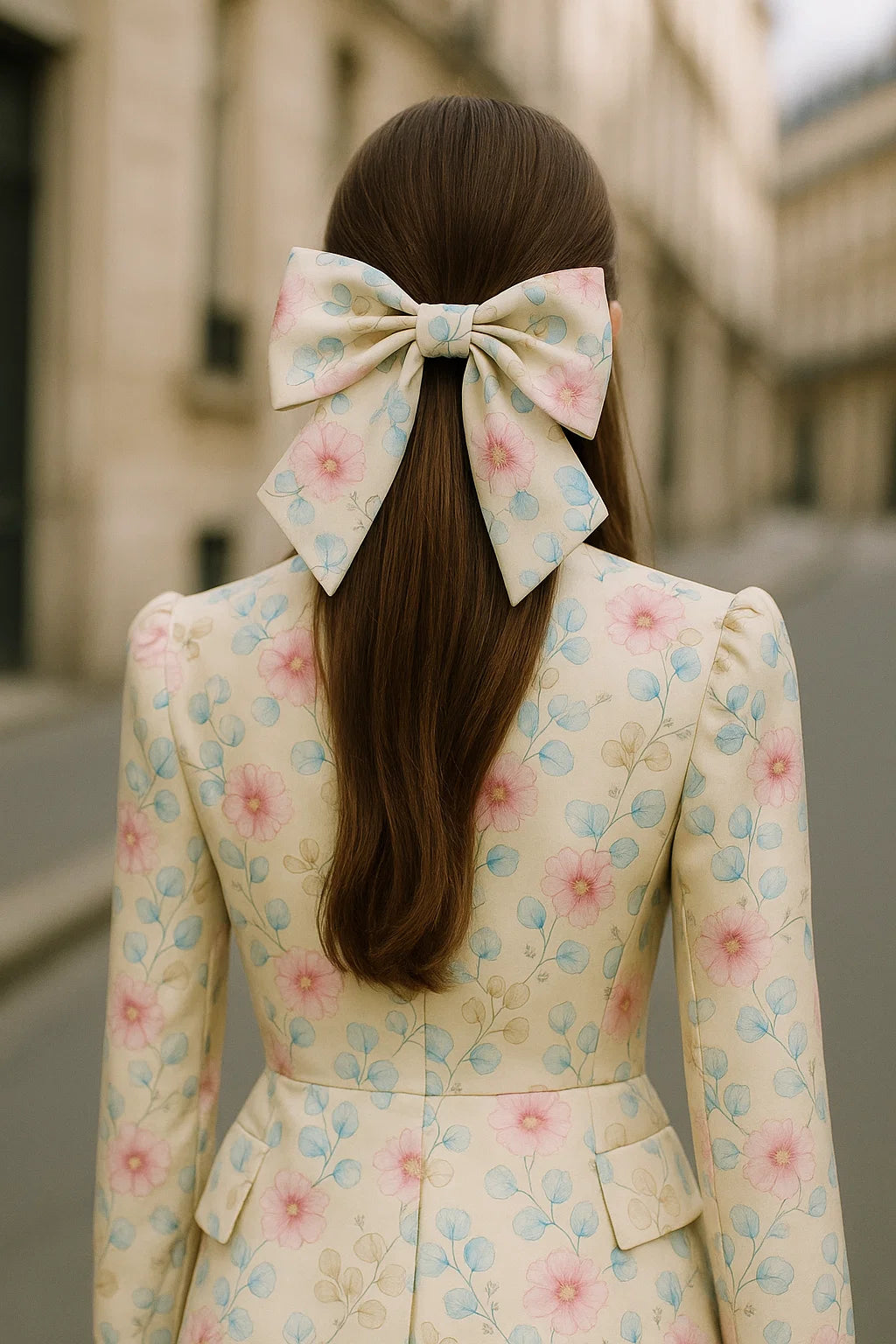 Peony Pink Flower Seamless Pattern Digital Printed Fabric - Japan Satin