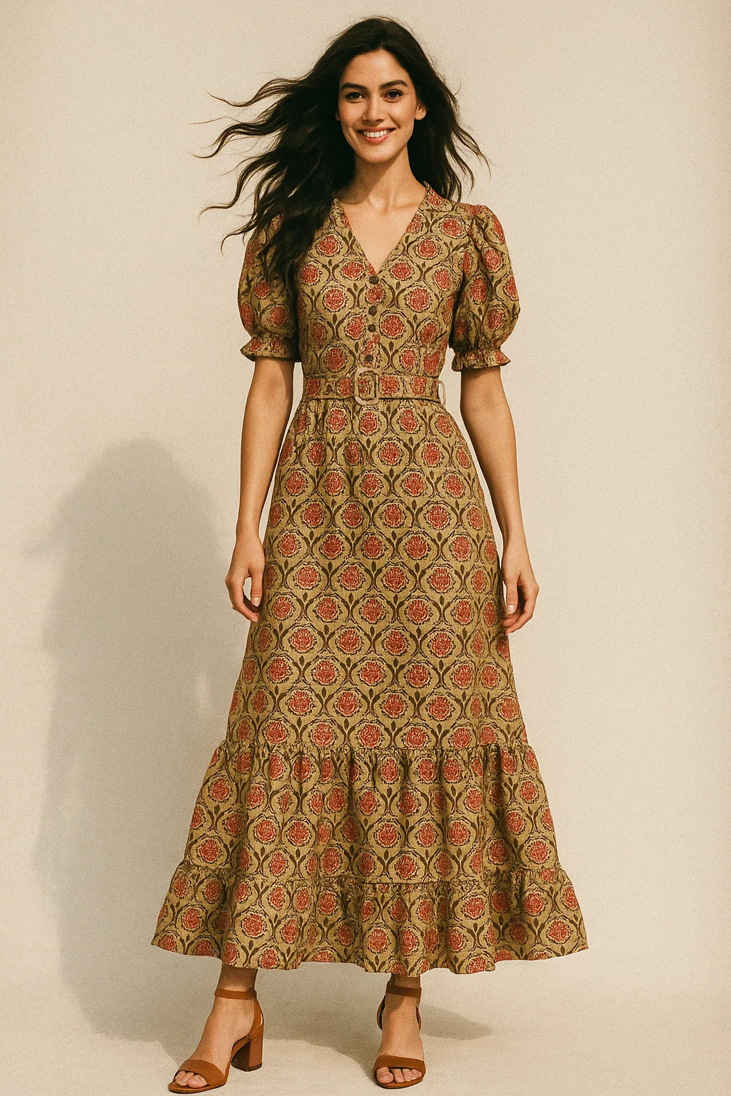 Decorative Damask Digital Printed Fabric