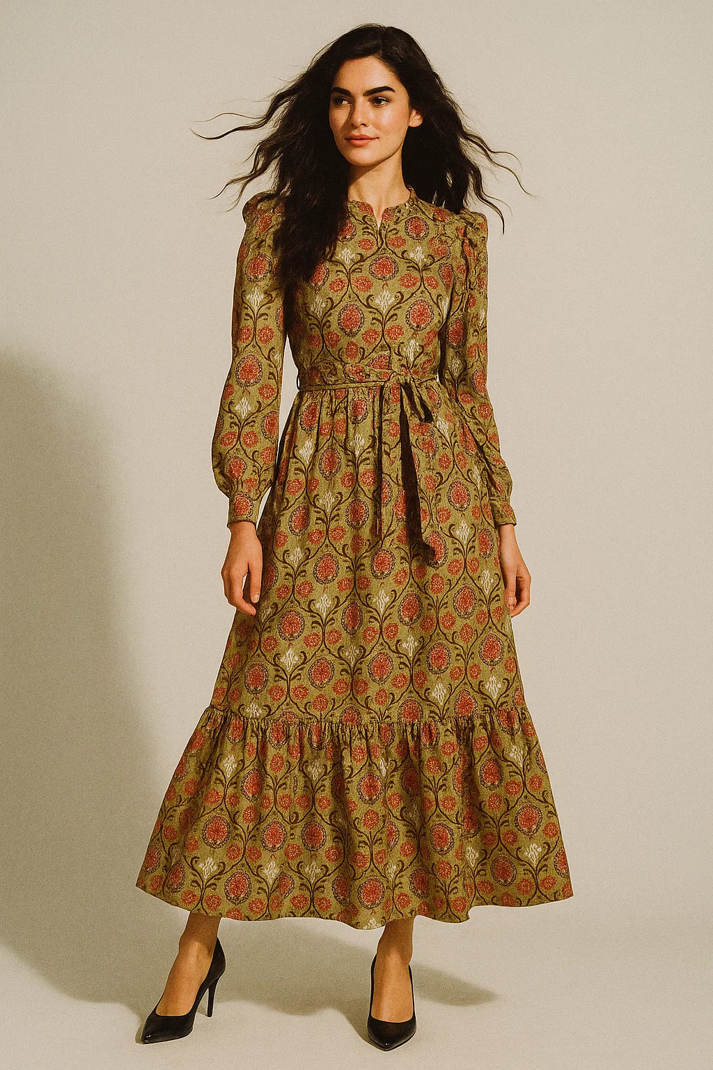 Decorative Damask Digital Printed Fabric