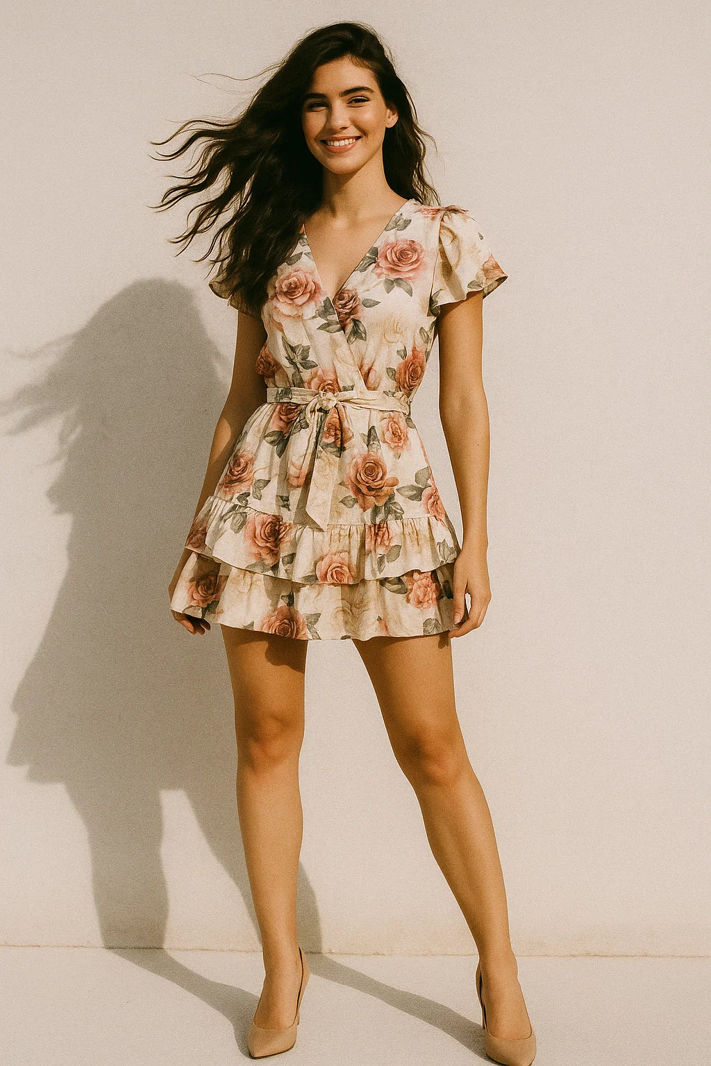 Colorful Floral Digitally Printed Fabrics